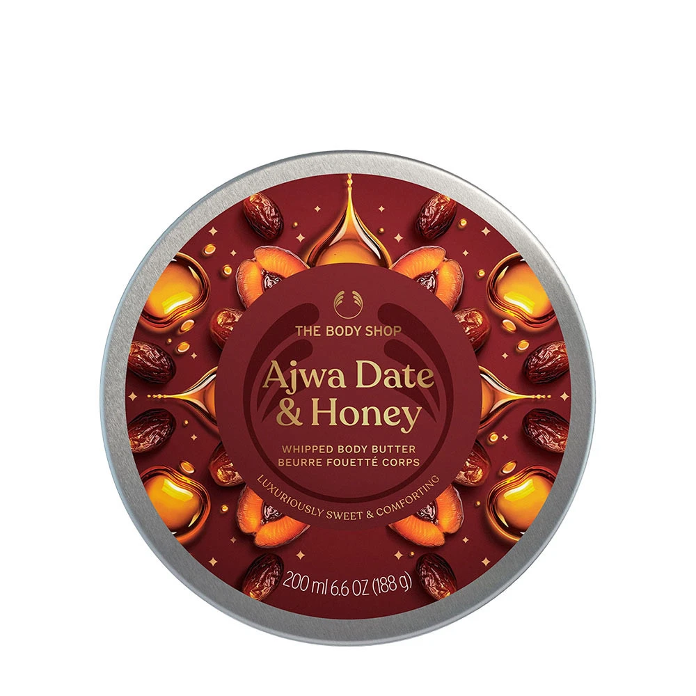 The Body Shop Ajwa Date and Honey Whipped Body Butter masło do ciała (200 ml)
