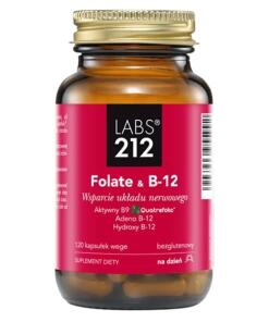 LABS212 Folate & B-12 (120 kaps.)