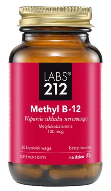 Labs212 - Metylokobalamina B-12 (120 kapsułek)