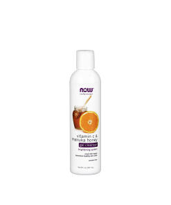 NOW Żel do czyszczenia twarzy Vitamin C & Manuka Honey (236 ml)