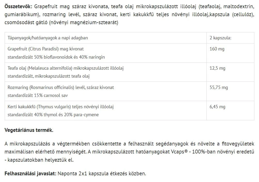 Natur Tanya - Natur Tanya E. FitoTree kapsułki (60 kapsułek) - obrazek 2