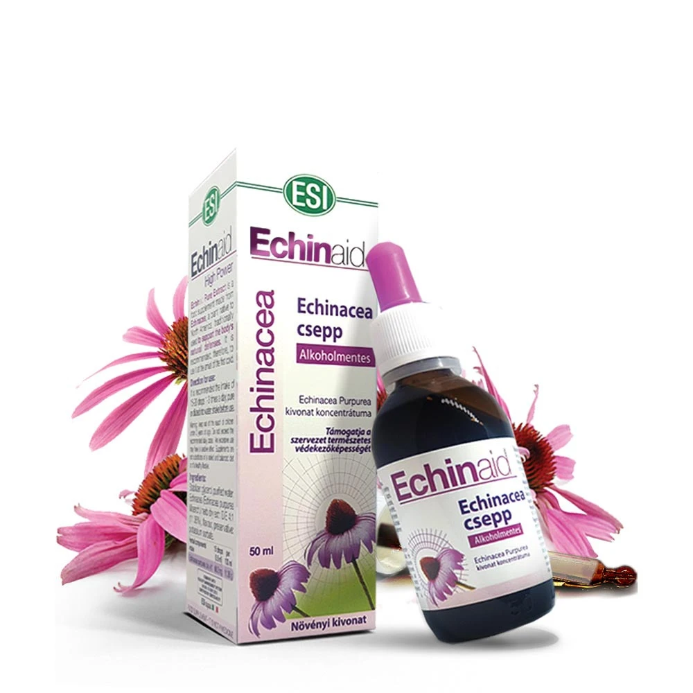 Natur Tanya - Natur Tanya ESI® Krople z Echinaceą bez Alkoholu (50 ml) - obrazek 2