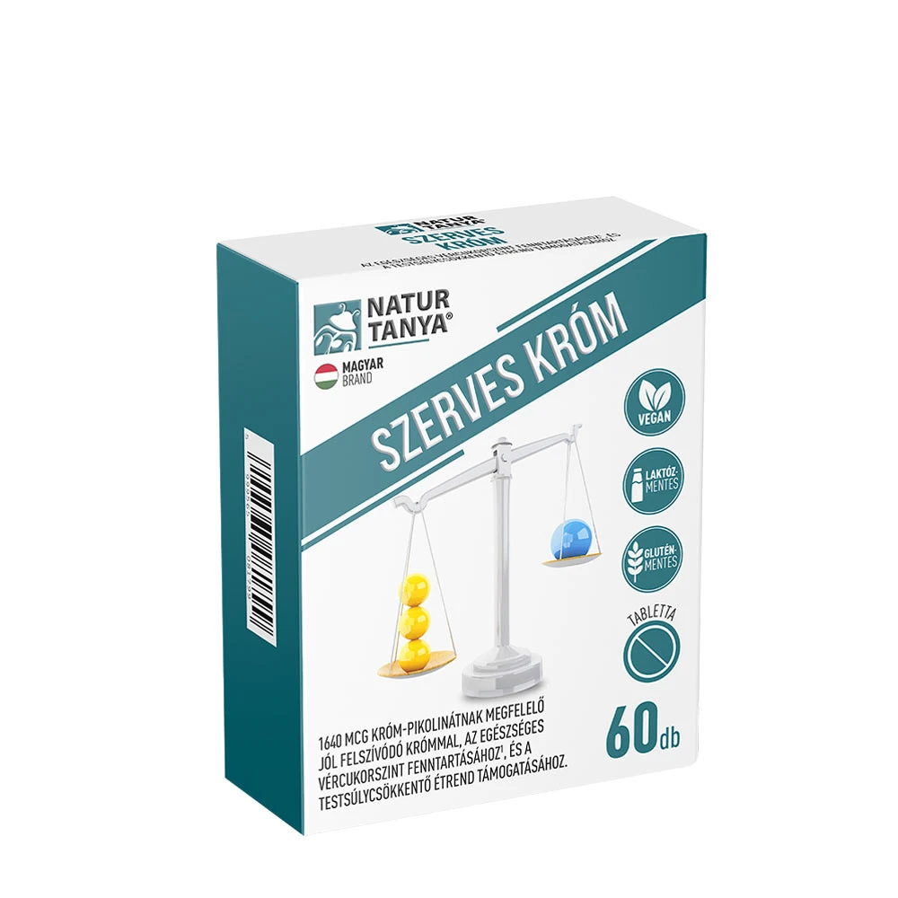 Natur Tanya - Organiczny Chrom Natur Tanya (60 tabletek)