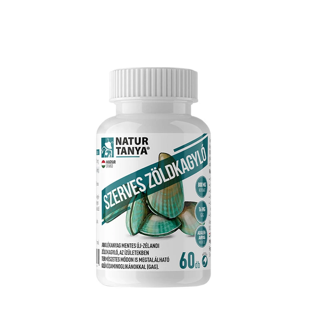 Natur Tanya Organiczne Zielone Małże (60 Kapsułek)