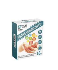 Natur Tanya wegański kompleks witamin B (60 tabletek)