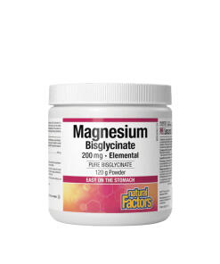 Natural Factors Magnesium Bisglycinate Pure 200 mg (145 g)