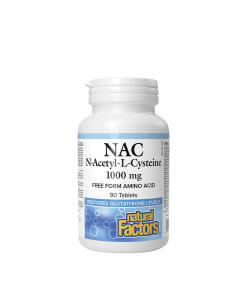 Natural Factors N-Acetyl-L-Cysteina 1000 mg (90 tabletek)