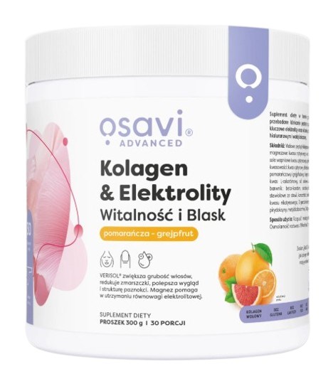 OSAVI Collagen and Electrolytes Vitality and Radiance