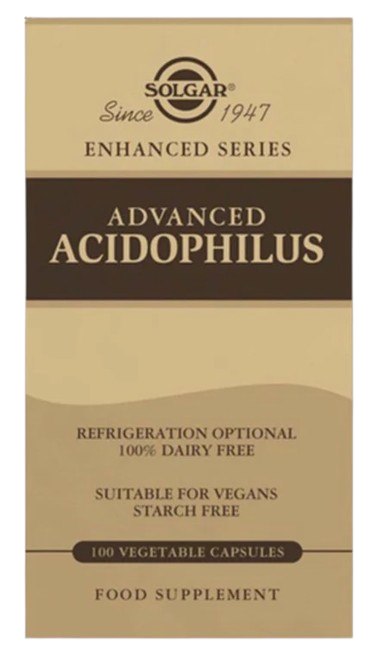 Solgar - Zaawansowany Acidophilus (100 kapsułek)
