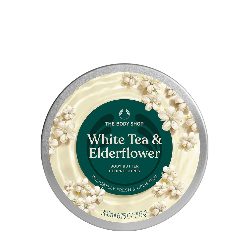 The Body Shop White Tea and Elderflower Masło do ciała (200 ml)