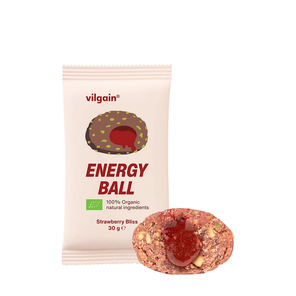Vilgain - Bio Energy Ball Vilgain (30 g, Strawberry Bliss)